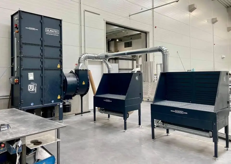 Ulmatec Droogwerkende Afzuig Systemen