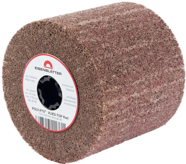 8x Poly PTX Fleece Top Wheel 112 x 100mm €46,10 per piece (P 80)