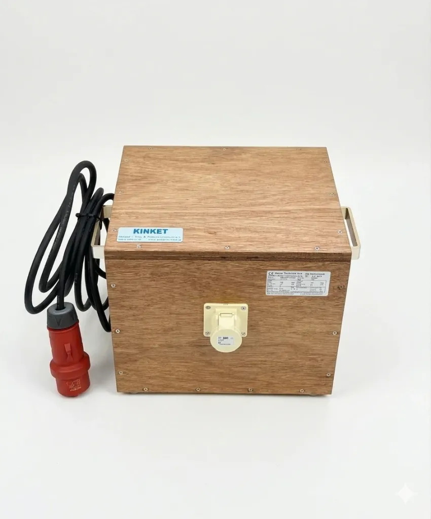 Driefase Veiligheidstrafo 3 x 400 V / 3x 42 V - 1500 Va