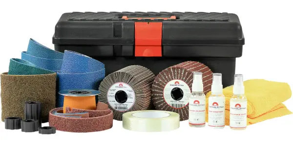 Set Slijpmaterialen Poly PTX